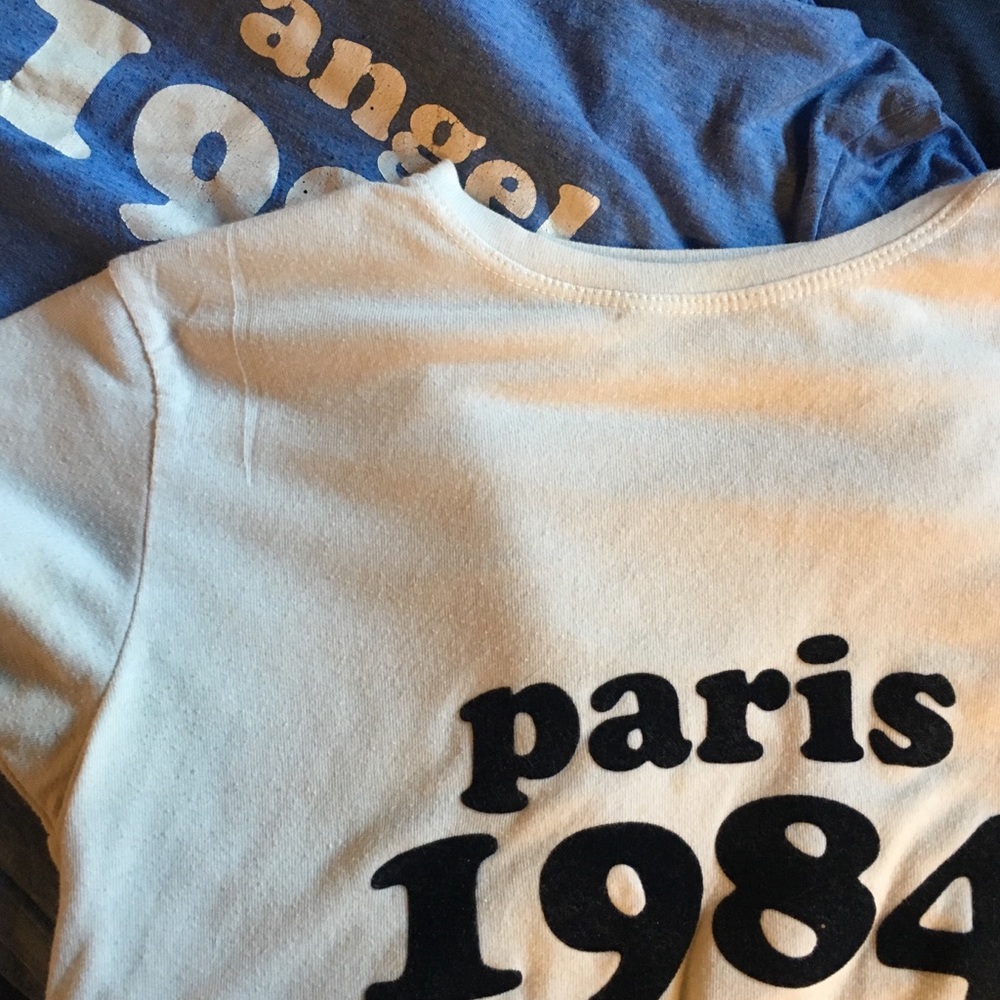 Two Brandy Melville Tees
